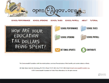 Tablet Screenshot of openpagov.org